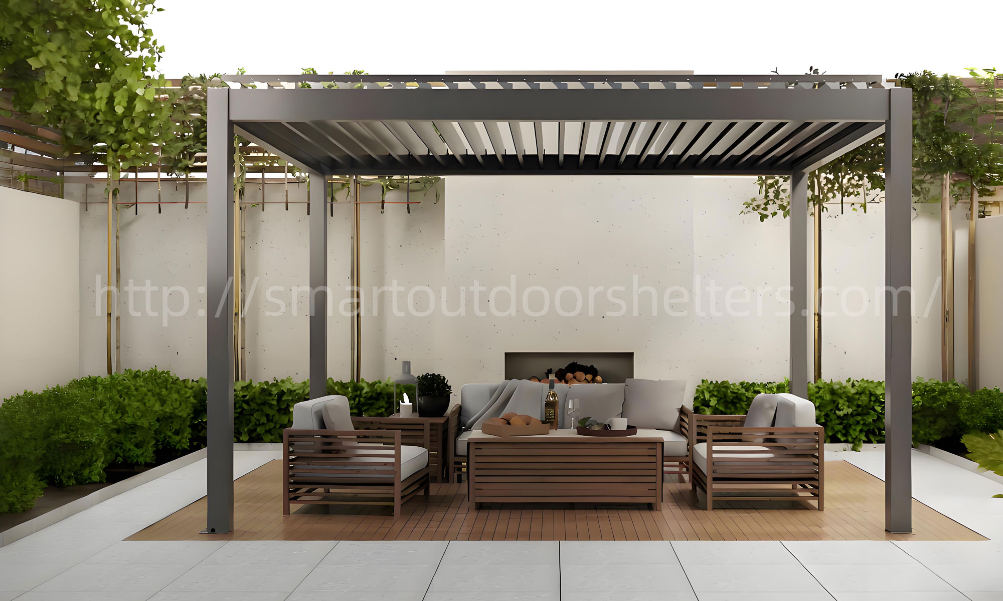 175 aluminum alloy pavilion
