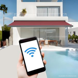 Smartphone Control，APP Remote Awning Control