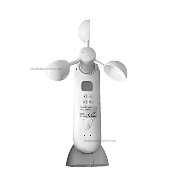 Retractable Awning Wireless wind sun sensor